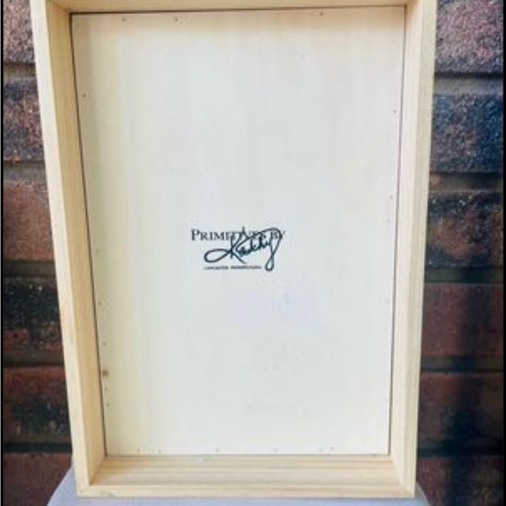 *Jesus Paid It All Inset Box Sign - Picture 3 of 10